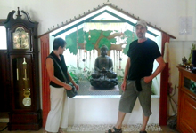 Marian Backer and Backer at the Budha